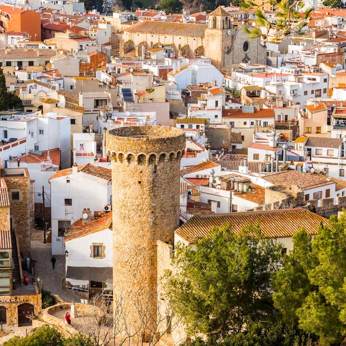 Tossa de Mar, Costa Brava, Hiszpania