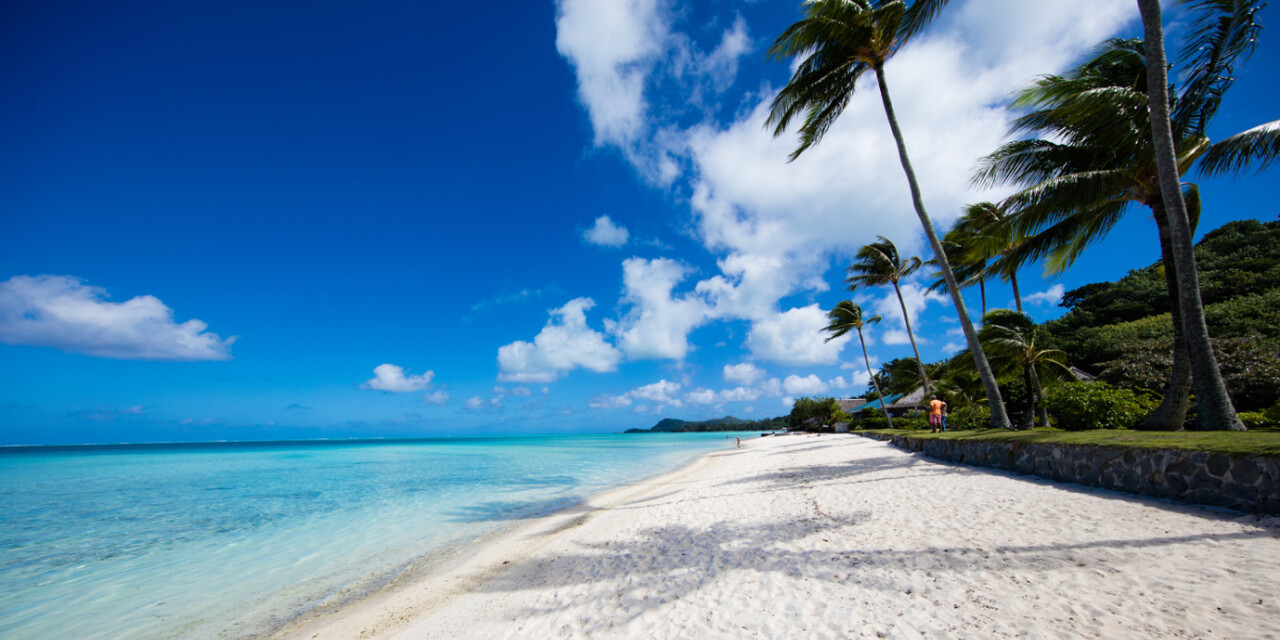 Plaża Matira, Bora Bora, Polinezja Francuska Plaża Matira, Bora Bora, Polinezja Francuska