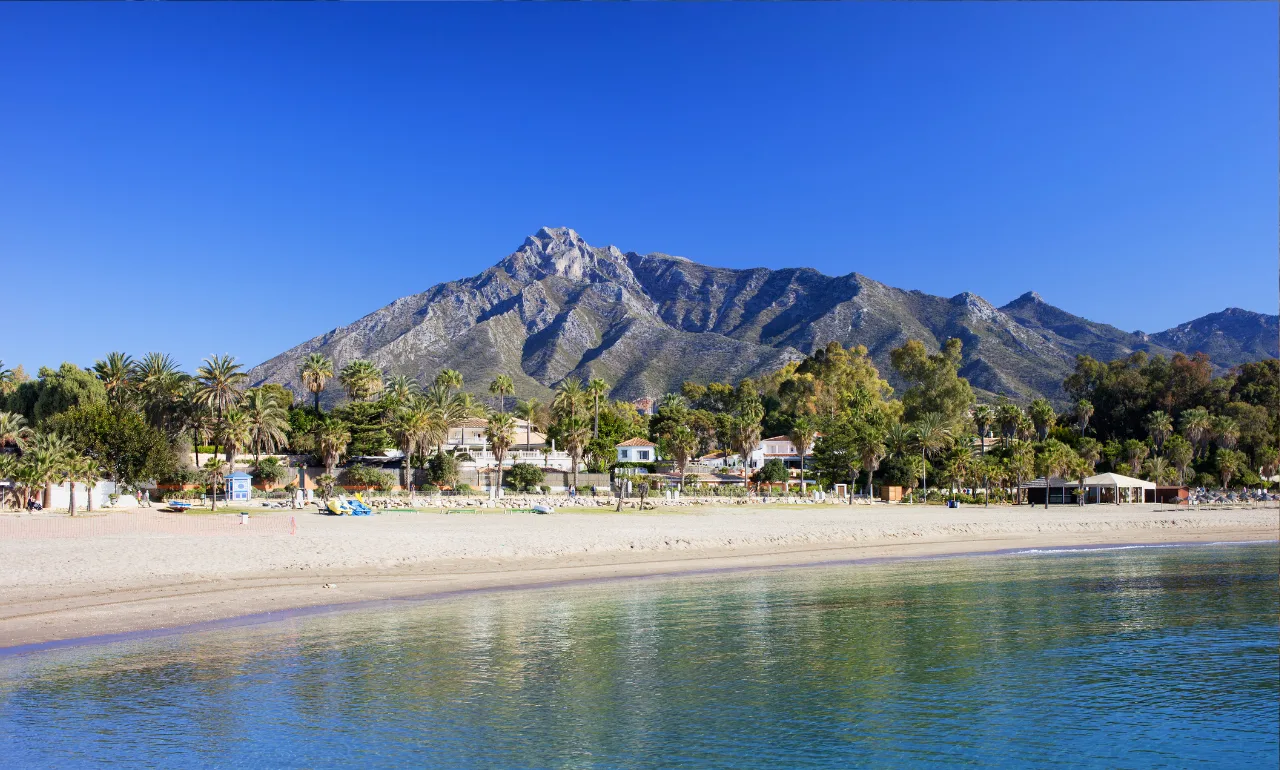 Plaża Marbella Beach, Costa del Sol