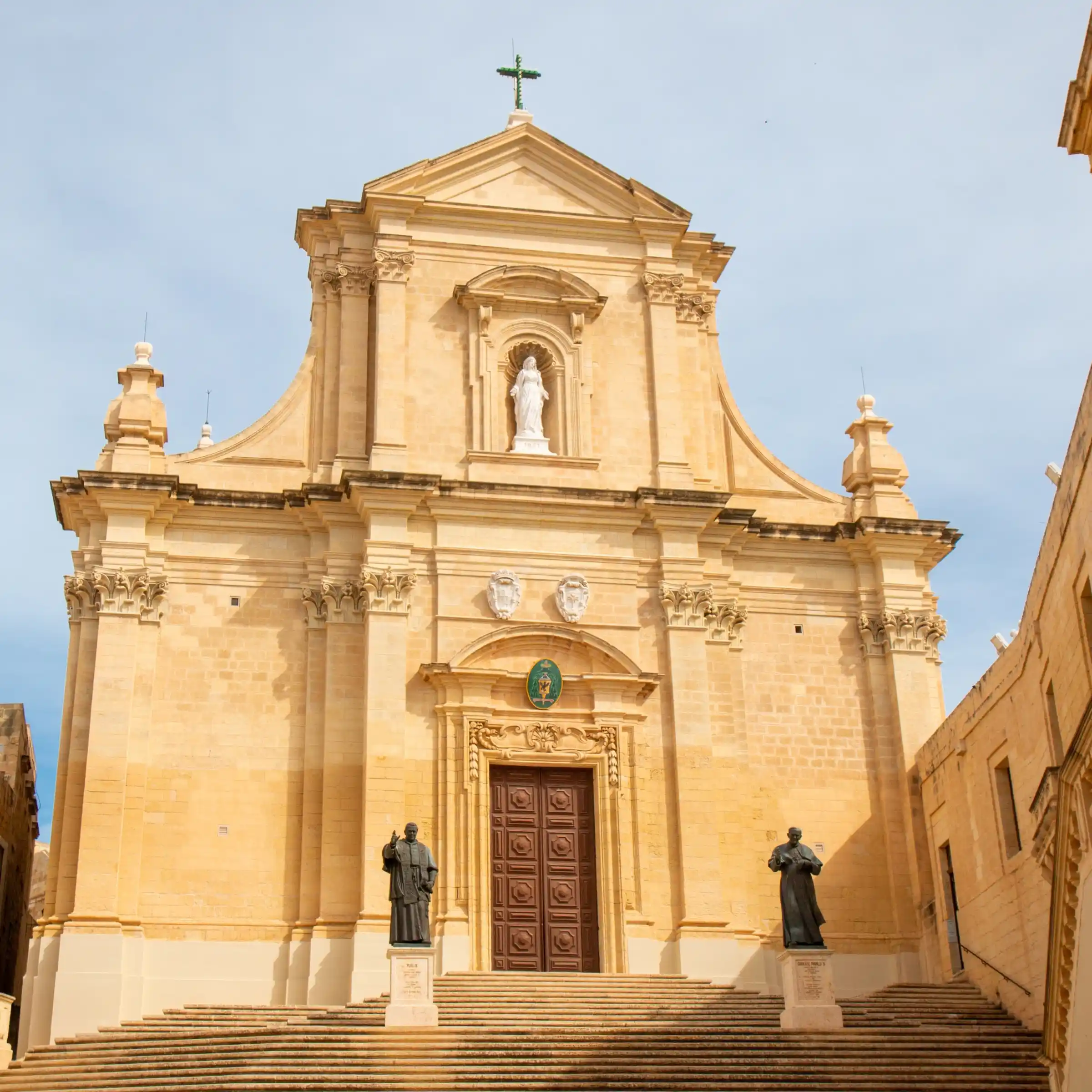 Barokowa katedra w Cytadeli na Gozo