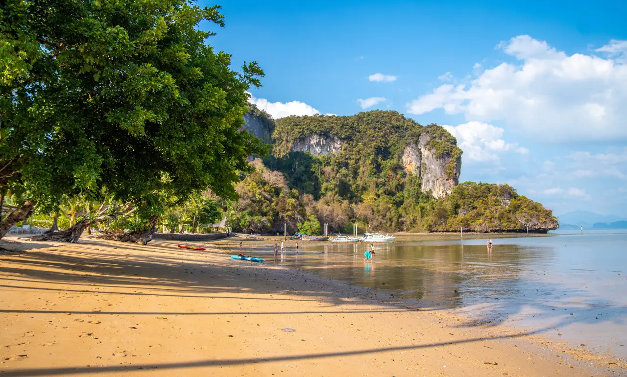 Plaża na Koh Yao Noi, Phang Nga, Tajlandia