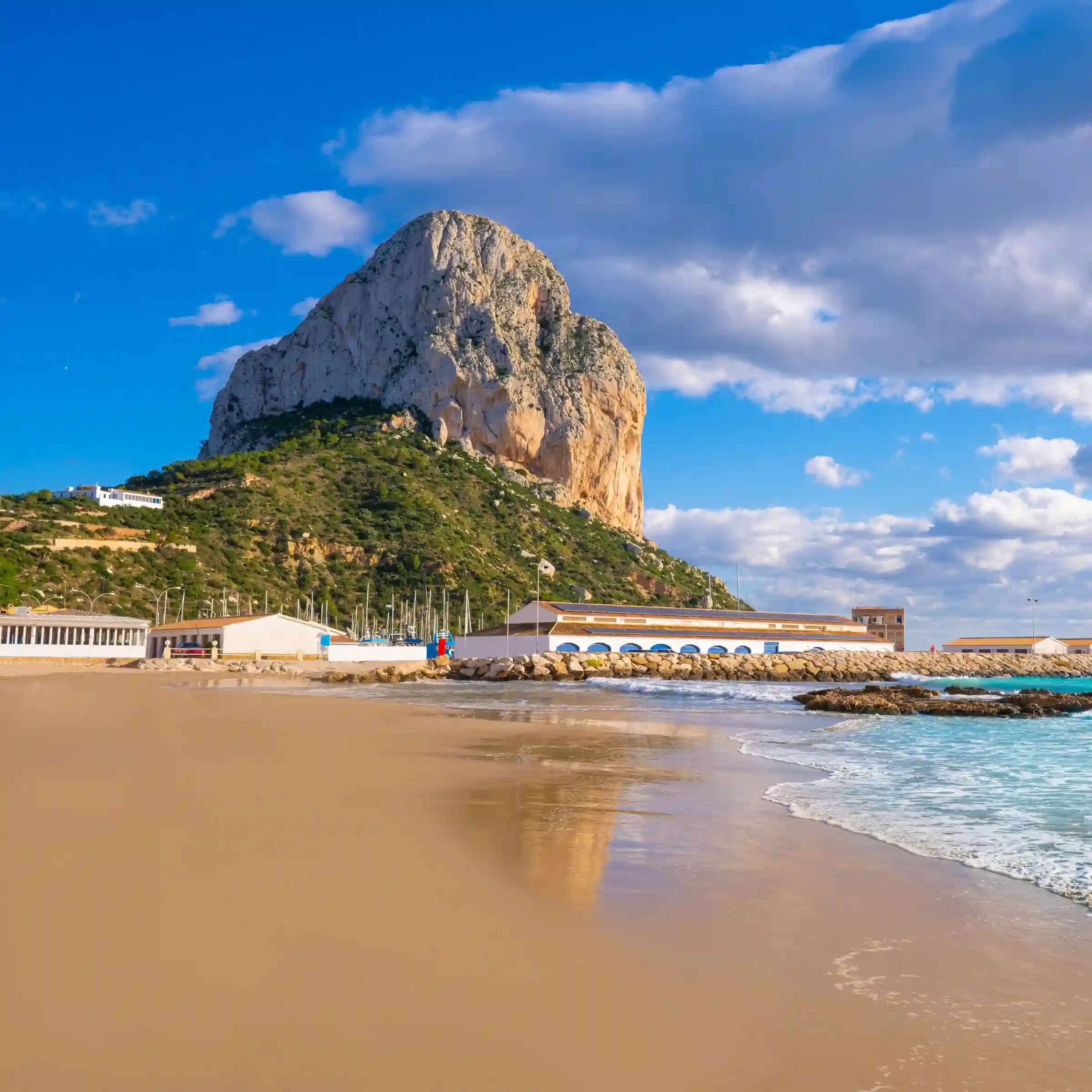 Plaża w Calpe