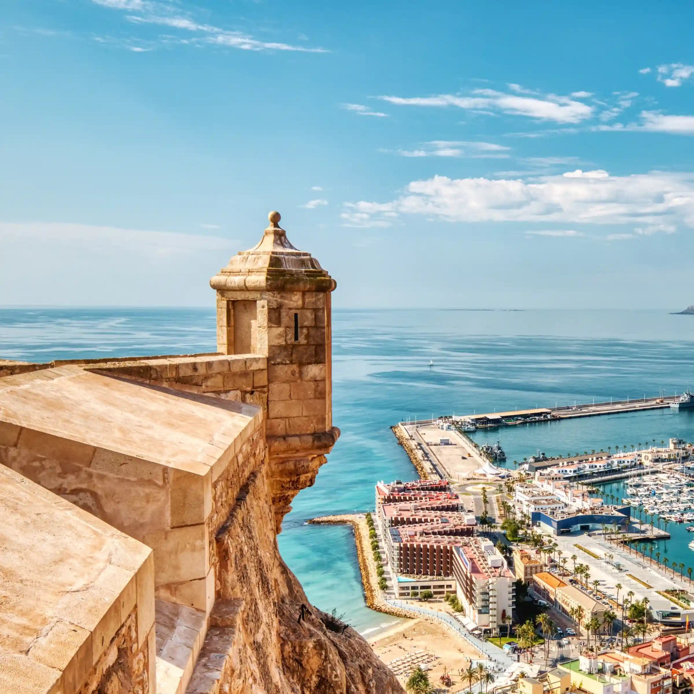 Zamek Santa Bárbara