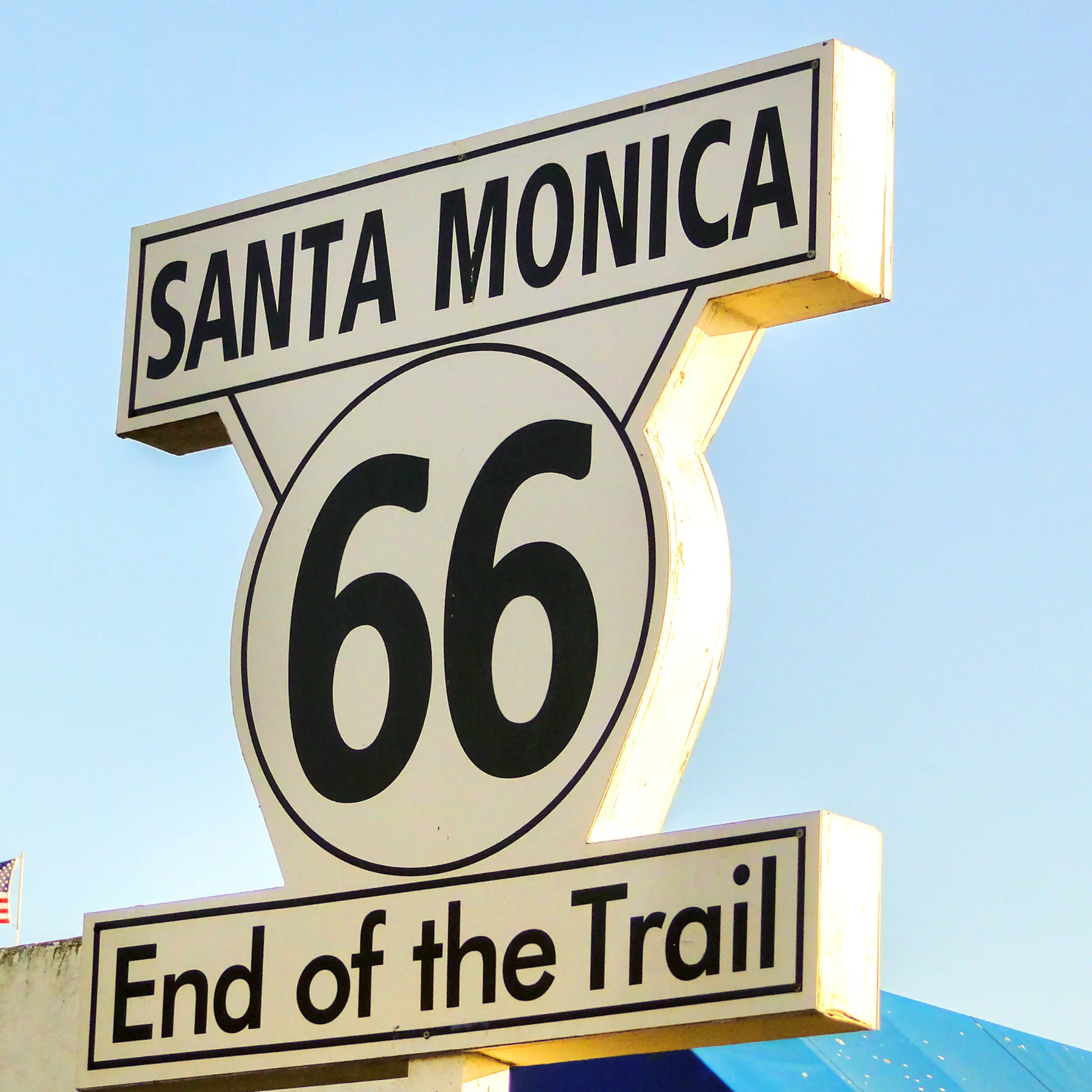 Znak końca Route 66