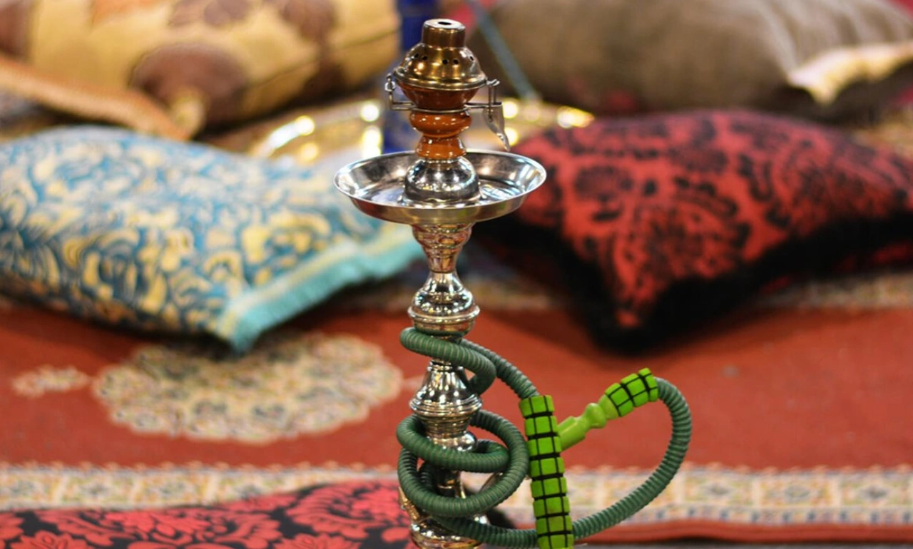 Sisha w lokalnej kawiarnii