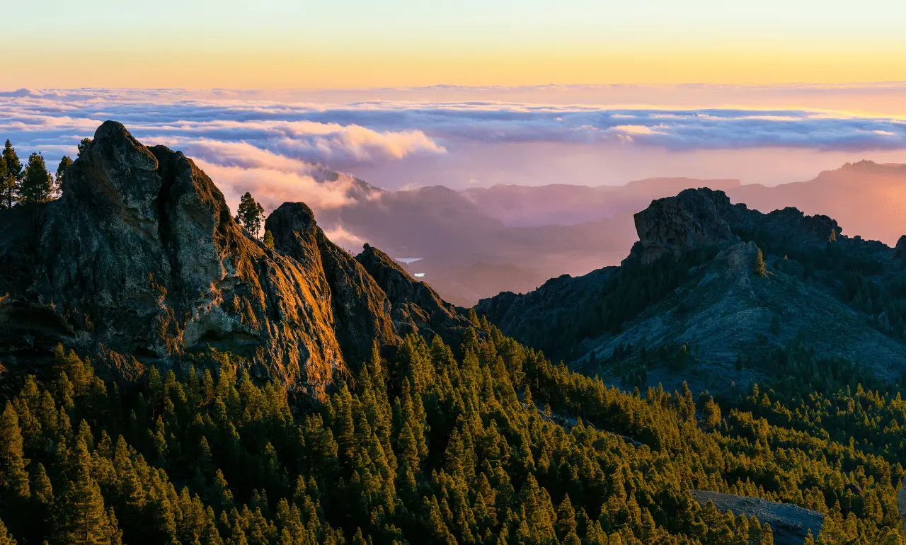 Gran Canaria, widok na góry