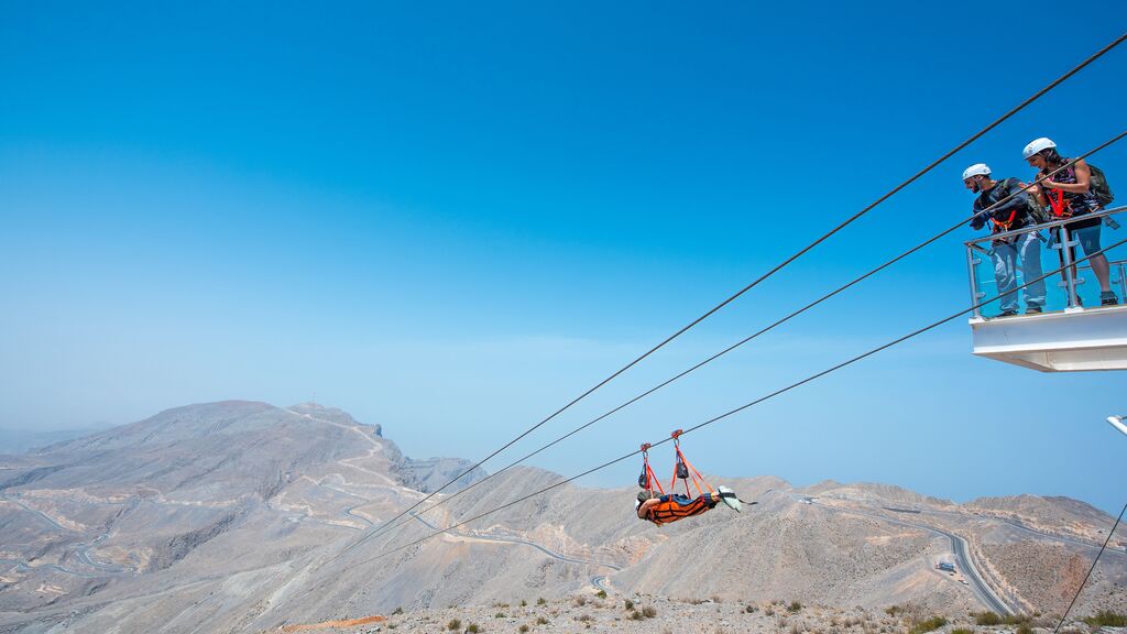 Jebel Jais Zipline, Dubaj