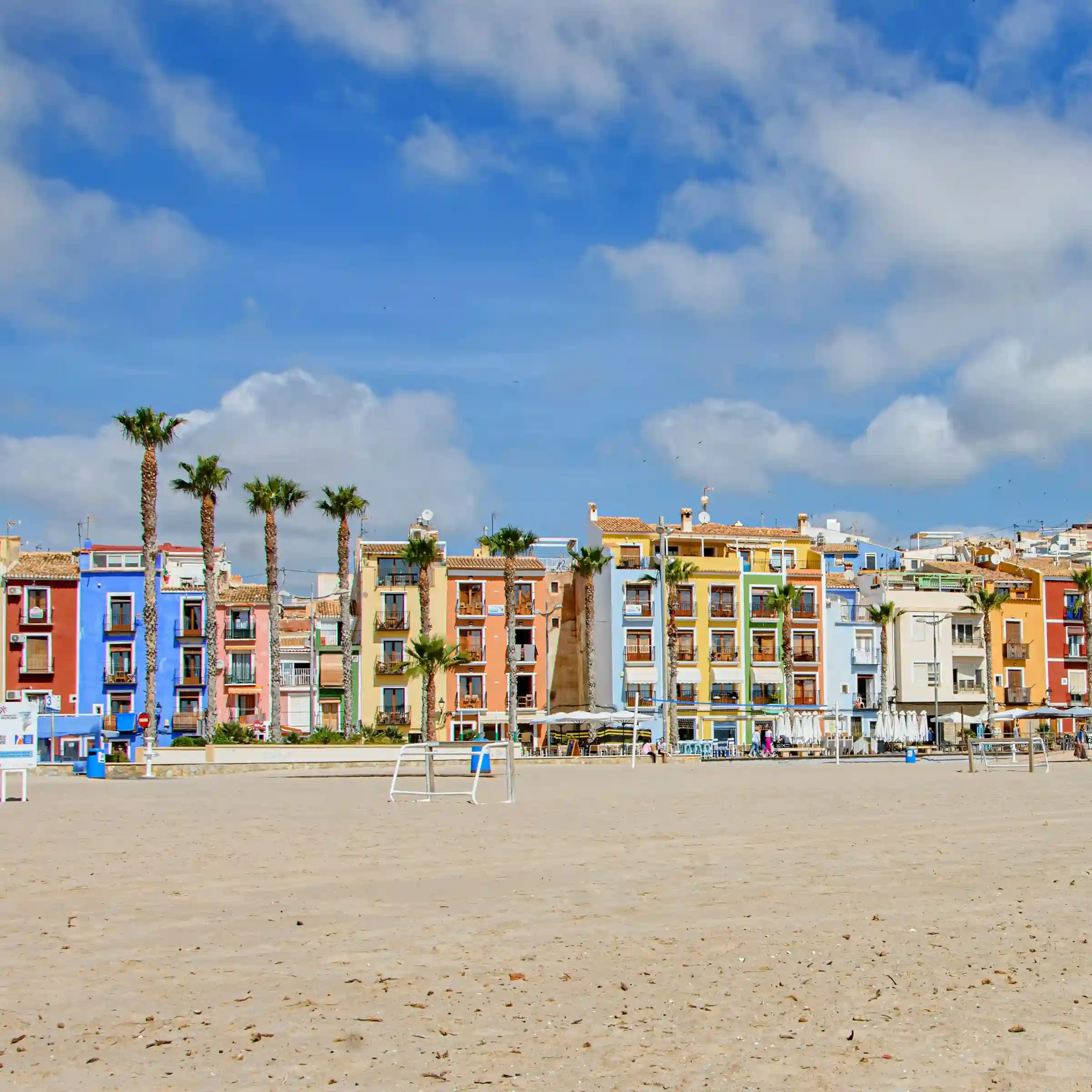 Plaża w Villajoyosa