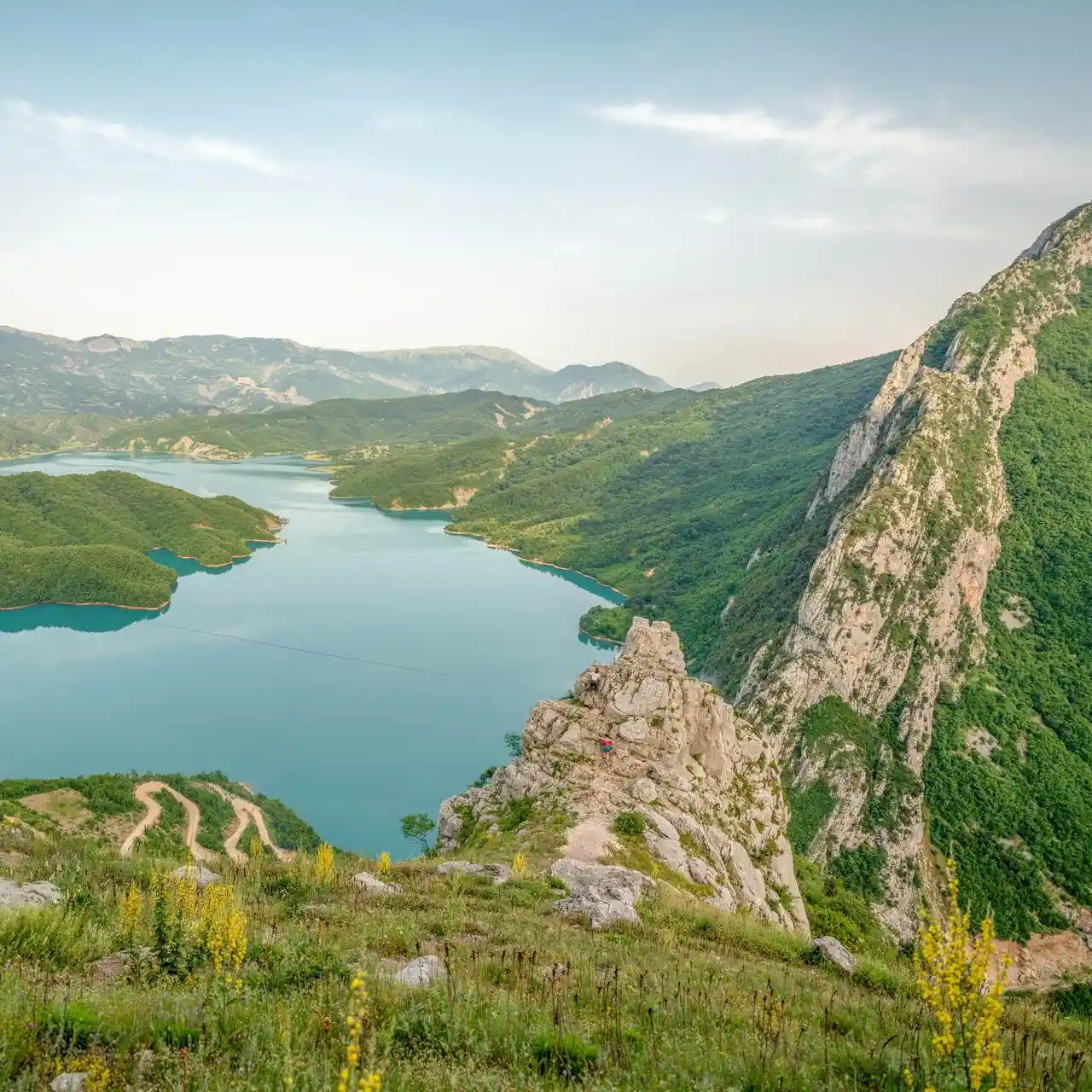 Jezioro Bovilla, Albania