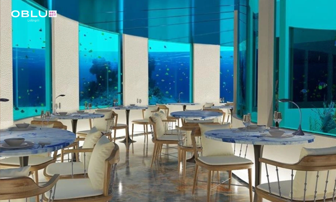 Podwodna restauracja Only Blu Podwodna restauracja Only Blu