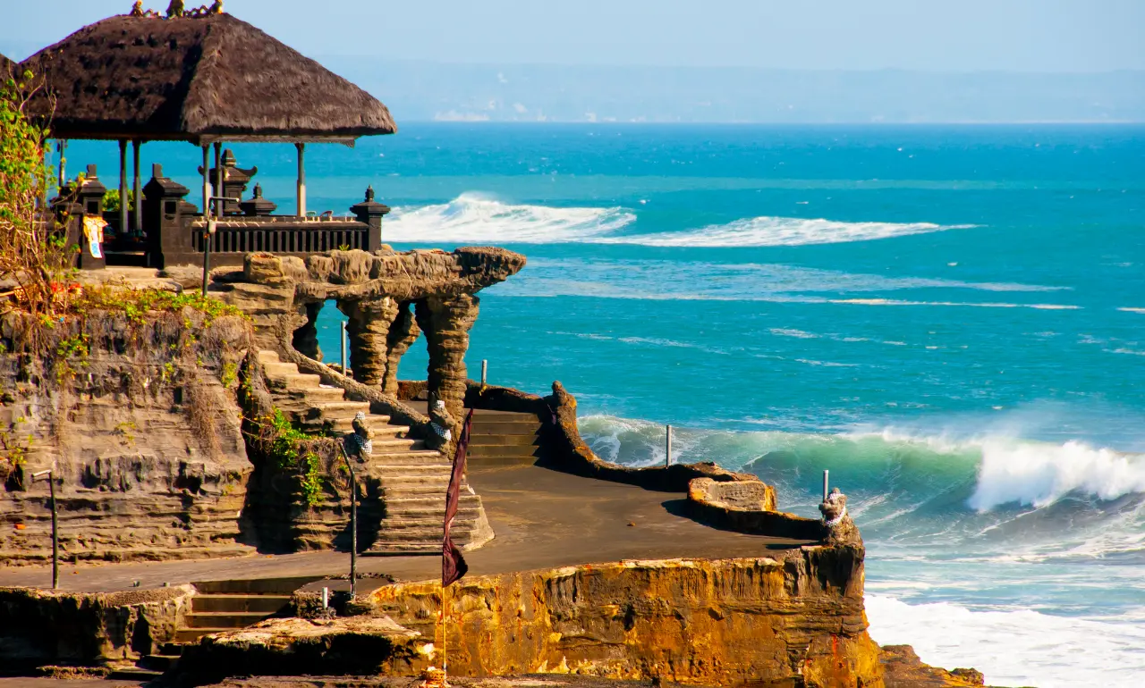 Świątynią Tanah Lot