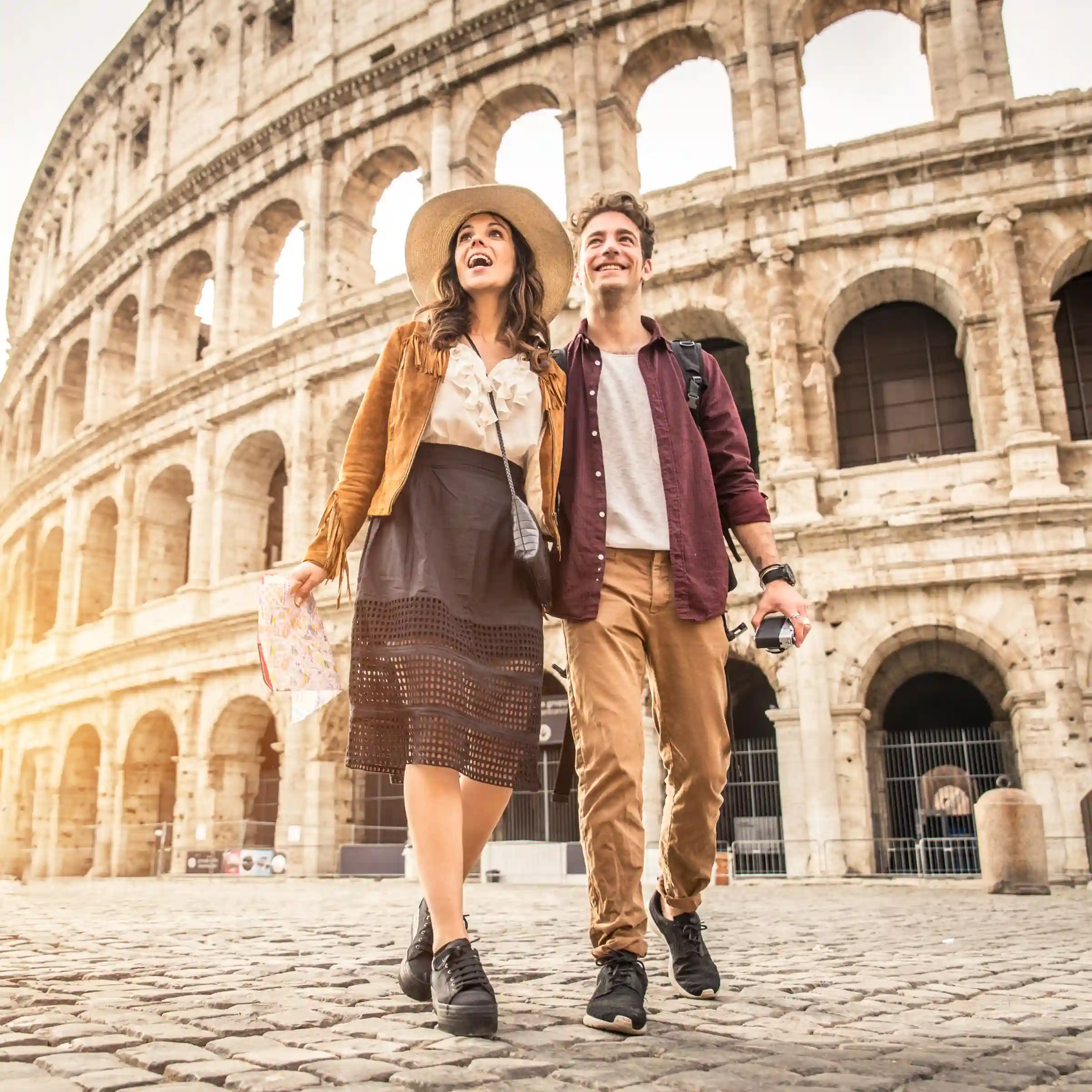 Para w Rzymie, Włochy