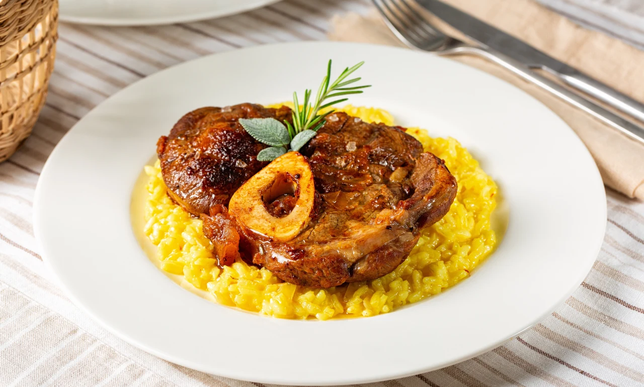 Risotto alla milanese Risotto alla milanese