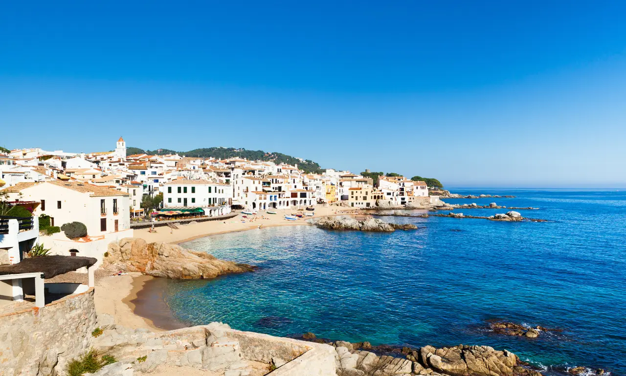 Plaża w Costa Brava Plaża w Costa Brava