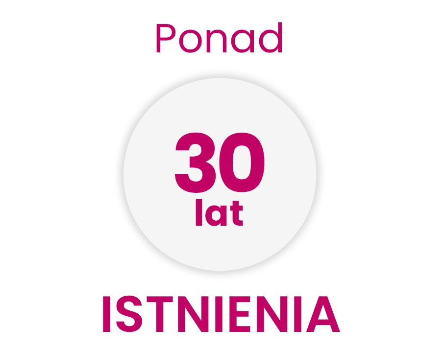 Ponad 30 lat istnienia