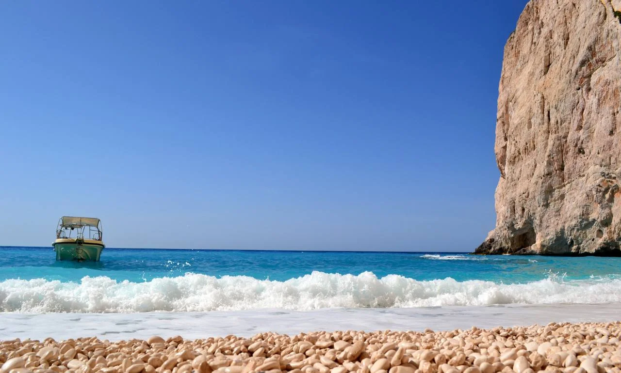 Zakynthos, bezchmurne niebo Zakynthos, bezchmurne niebo
