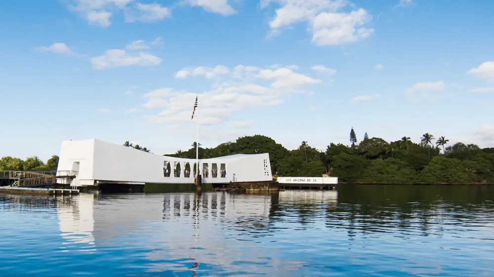 USS Arizona Memorial, Pearl Harbor, Hawaje