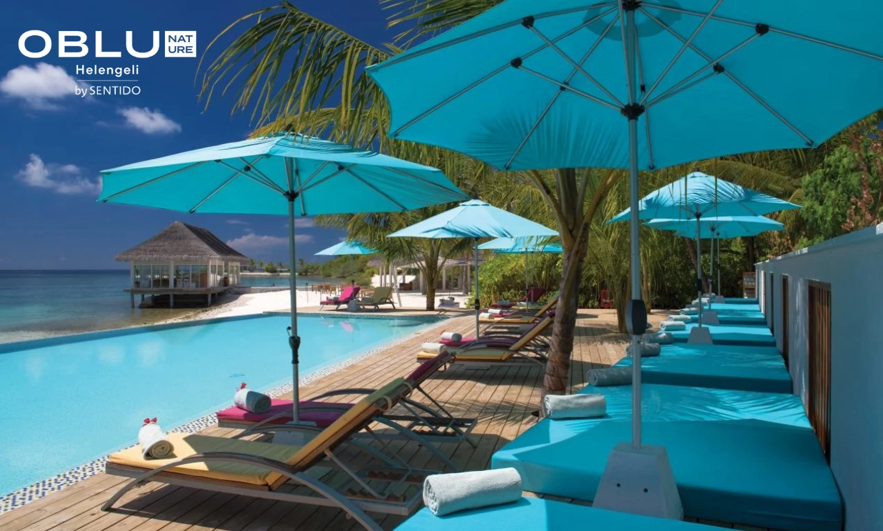 Basen w hotelu Sentido OBLU at Helengeli