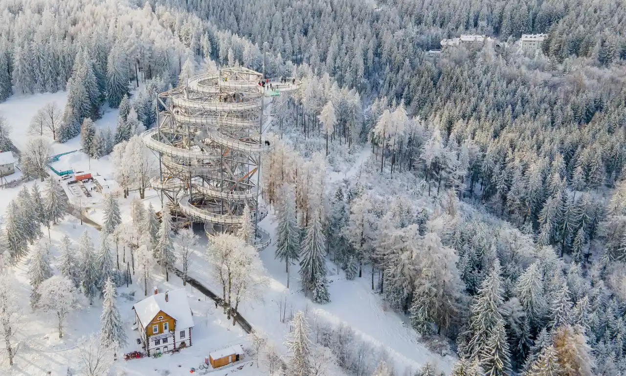 Widok na Świeradów-Zdrój 