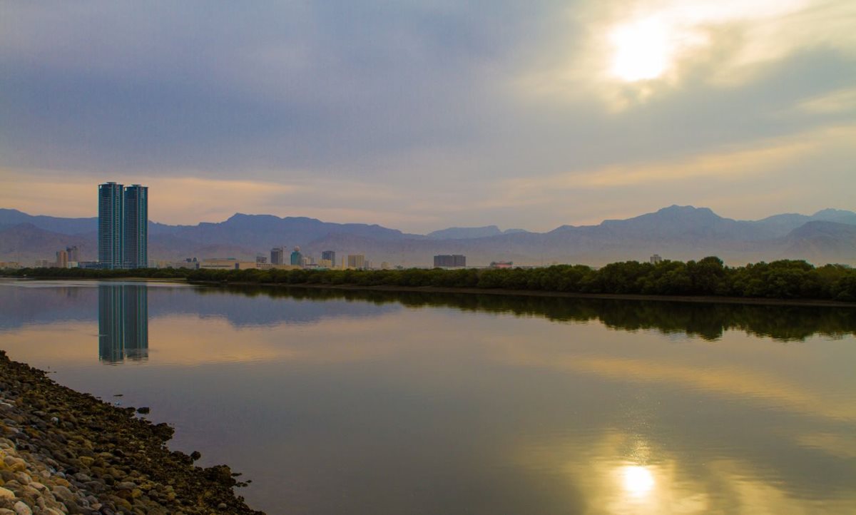 Ras al Khaimah, zachód słońca