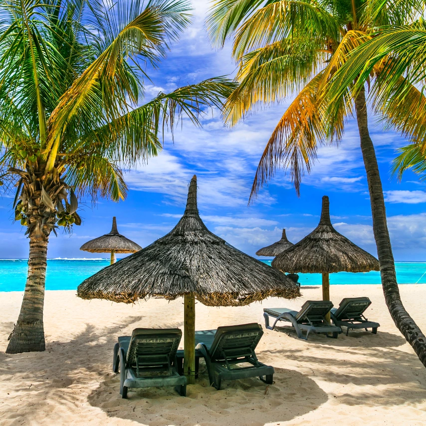 Plaża na Mauritiusie