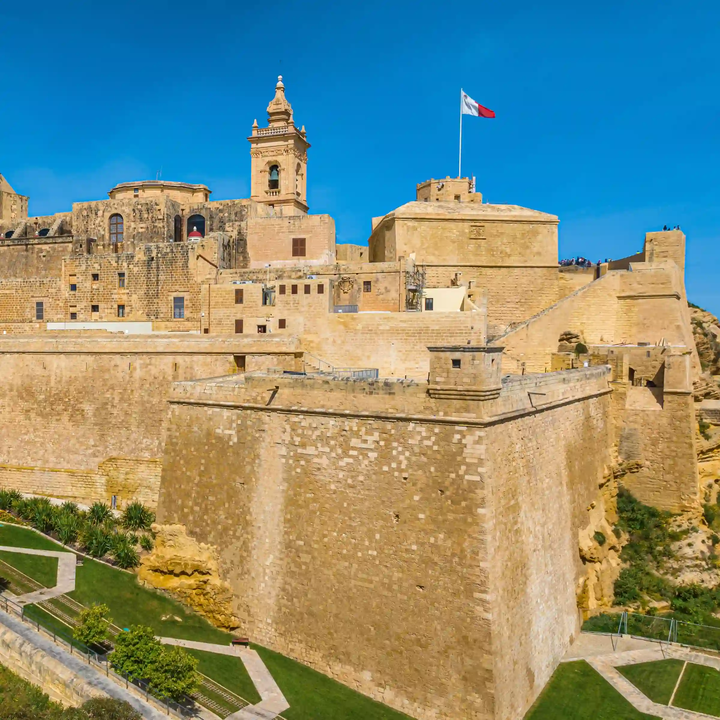 Mury obronne Cytadeli w Victorii