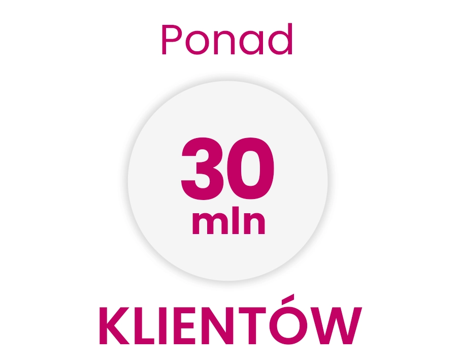 Ponad 30 milionów klientów