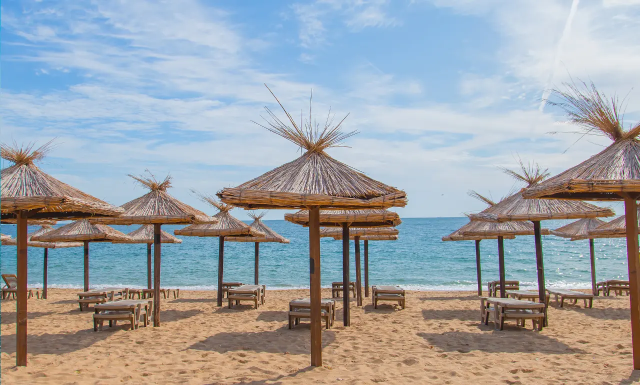 Złote Piaski - plaża