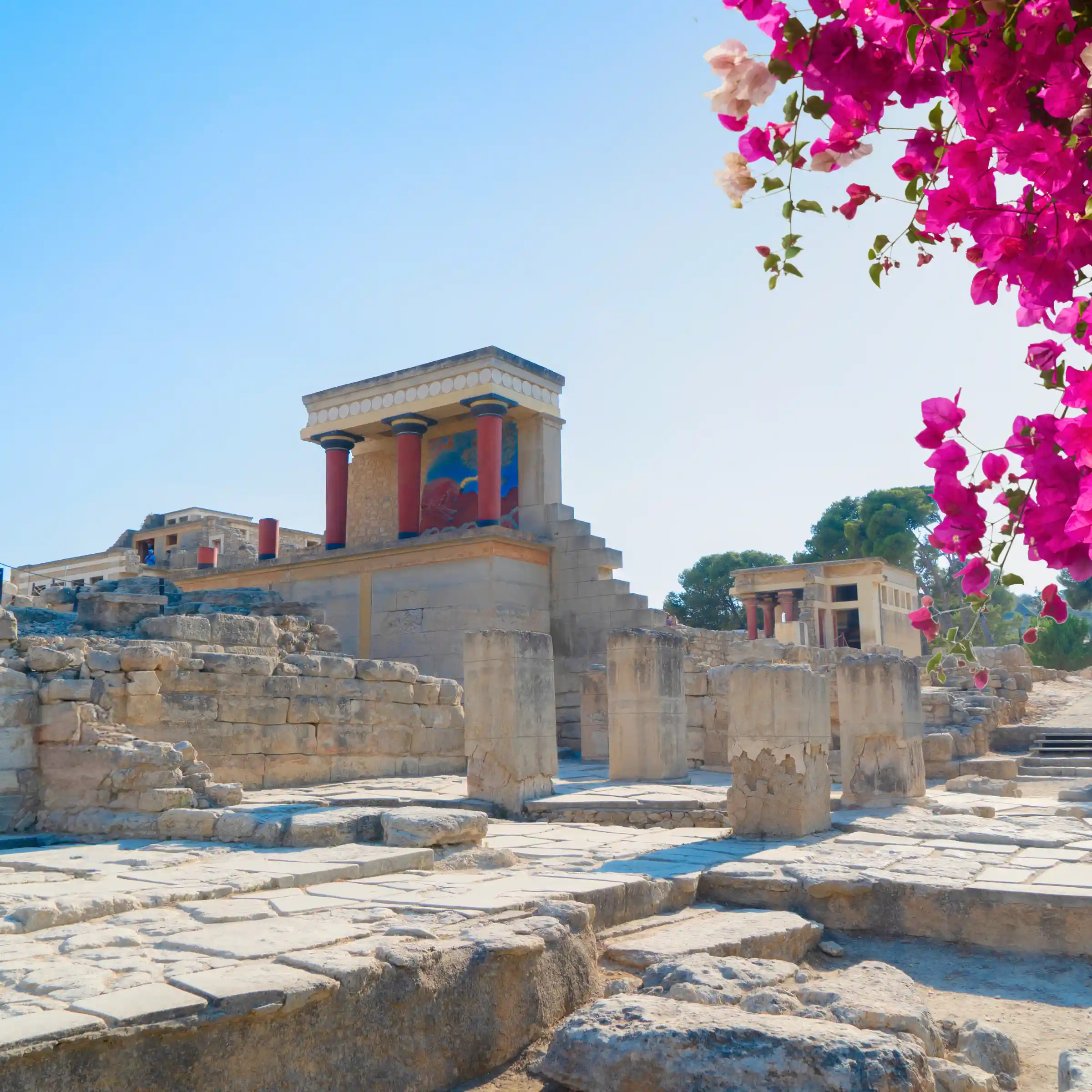 Pałac w Knossos, Kreta