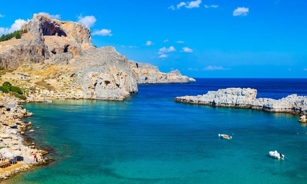 Zatoka św. Pawła, Lindos Zatoka św. Pawła, Lindos