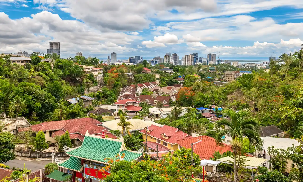 Widok na miasto, Cebu