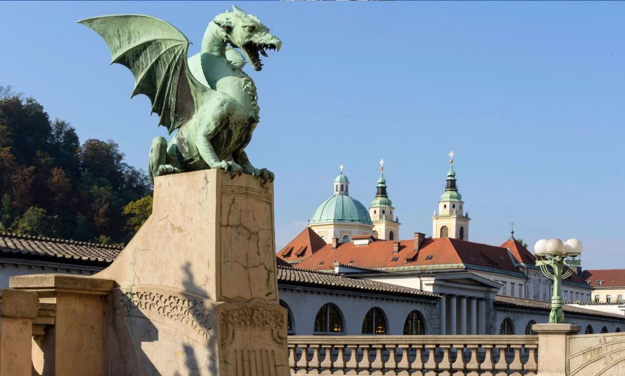 Smoczy Most, Ljubljana, Słowenia