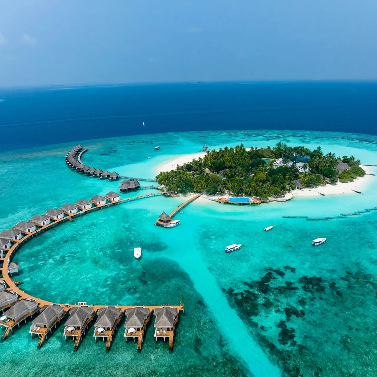 Ośrodek turystyczny na Malediwach