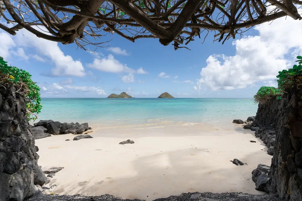 Lanikai Beach, Hawaje