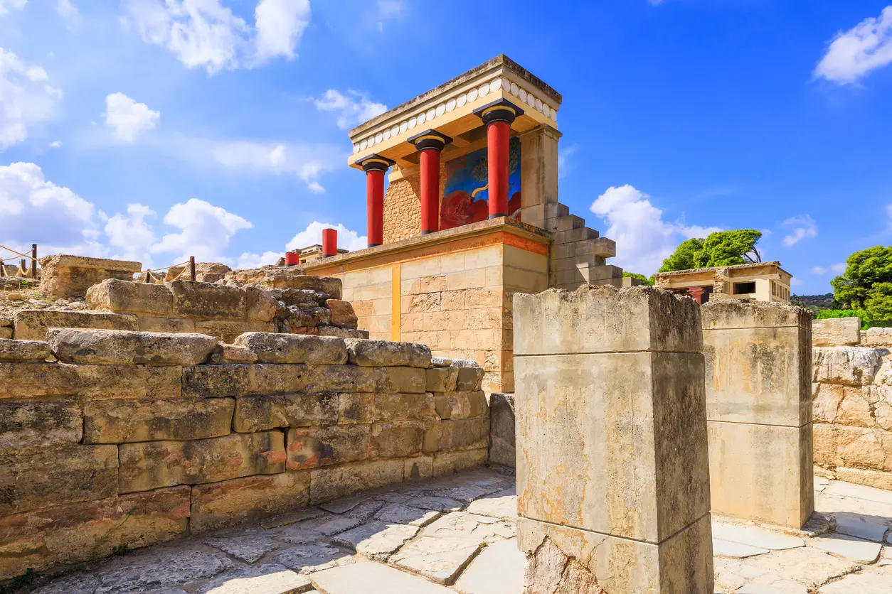 Pałac w Knossos Pałac w Knossos
