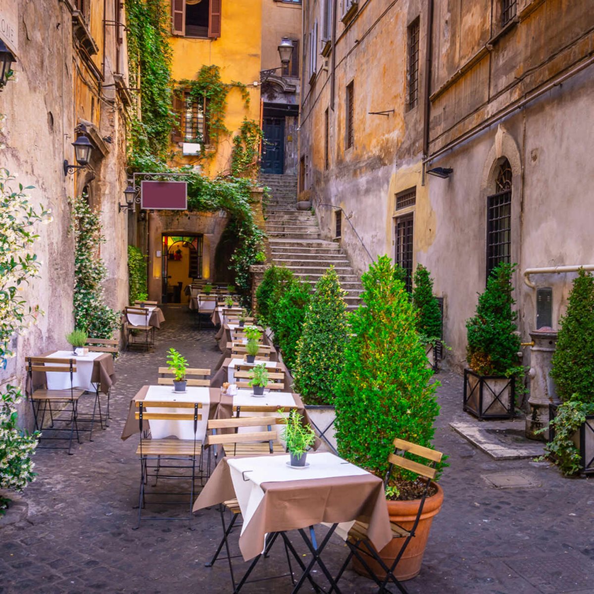 Dzielnica Trastevere, Rzym