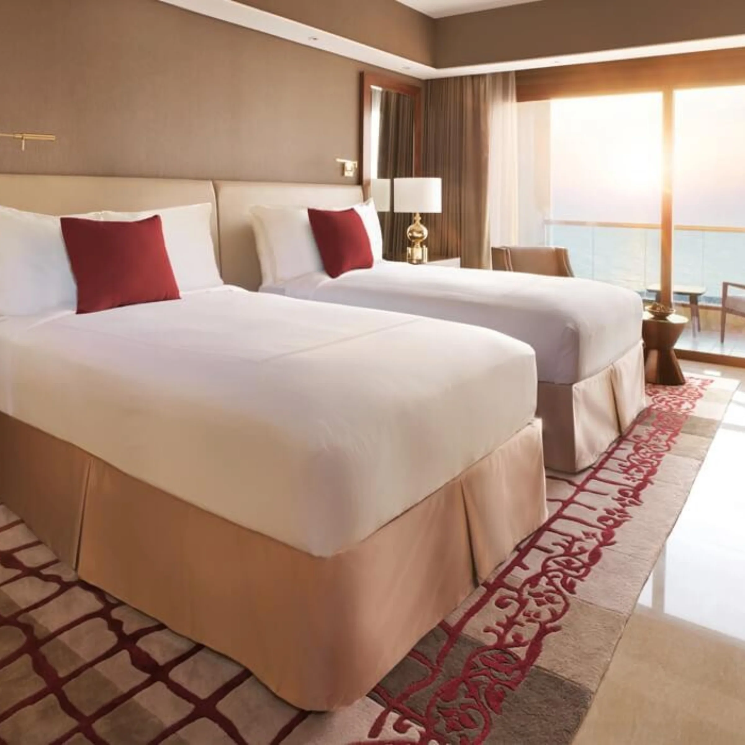 Pokój w hotelu Fairmont Ajman