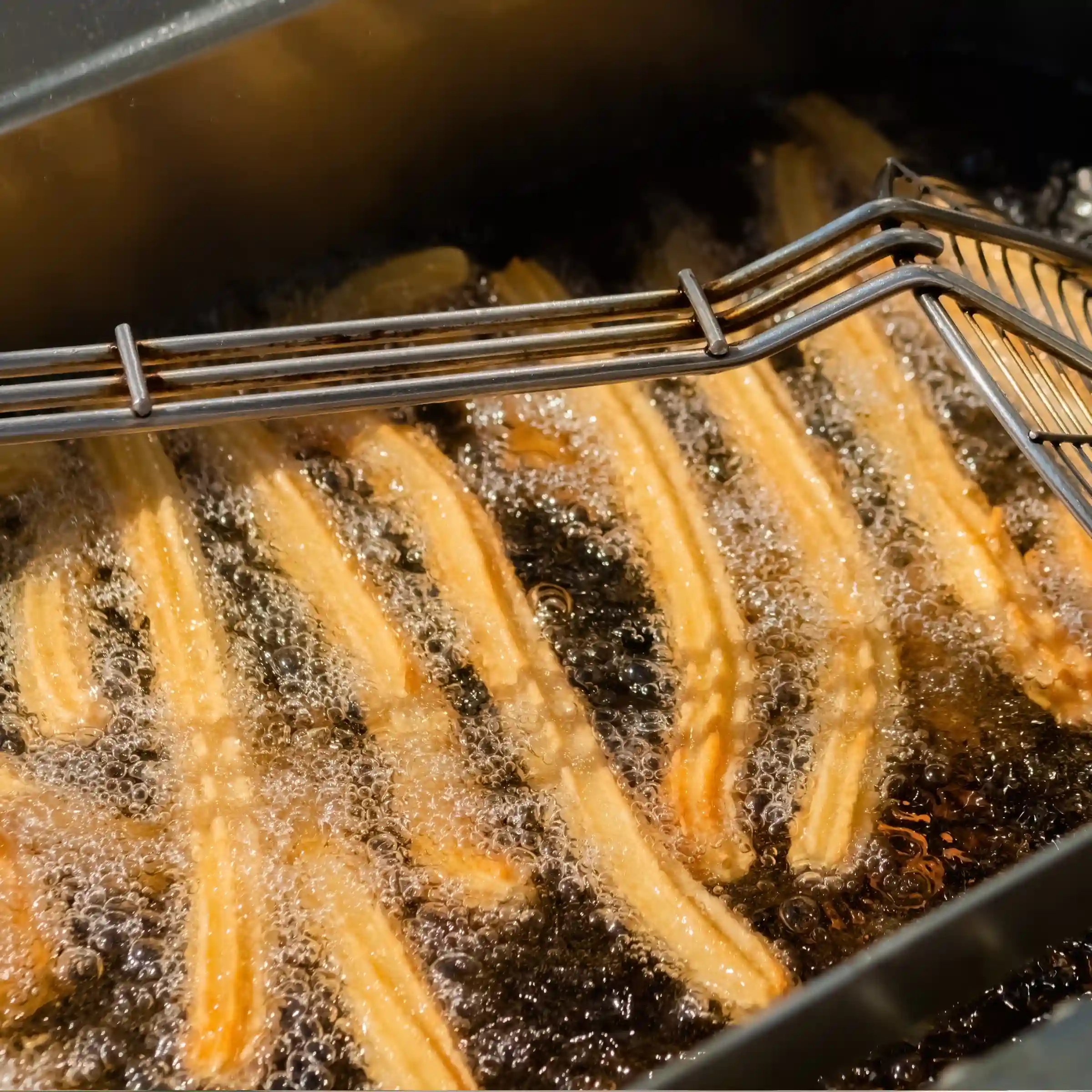 Smażenie churrosów