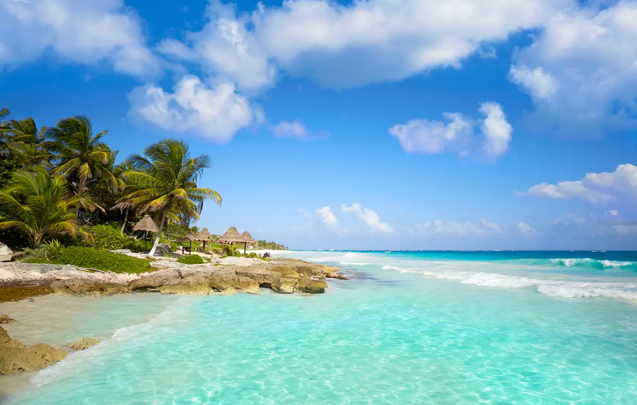 Plaża w Tulum Plaża w Tulum