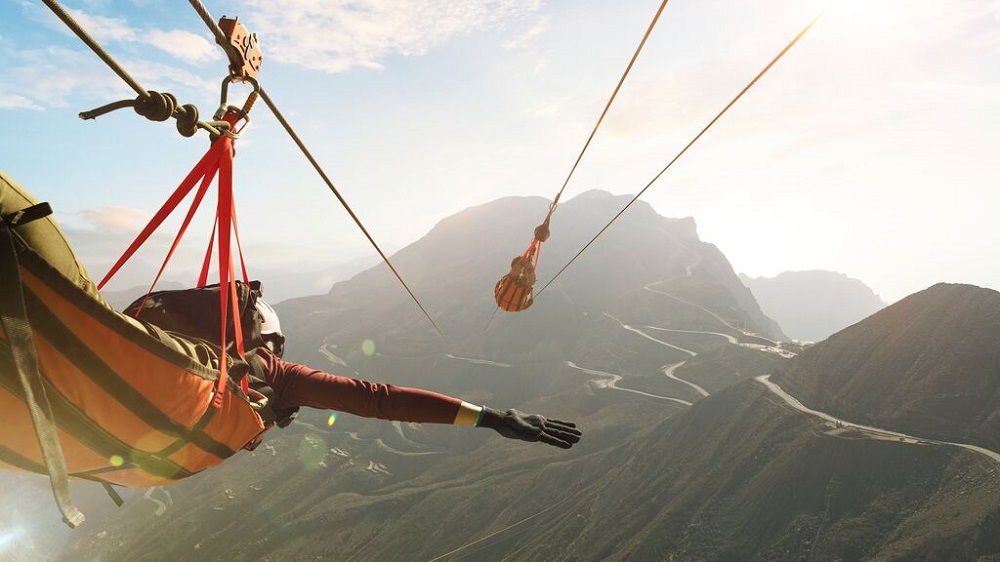 Jebel Jais Zipline, Dubaj