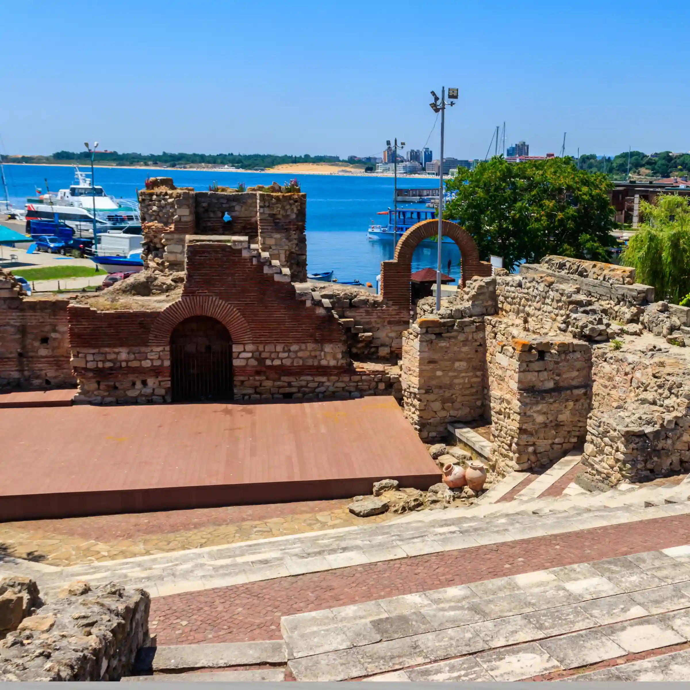 Ruiny teatru antycznego, Nessebar