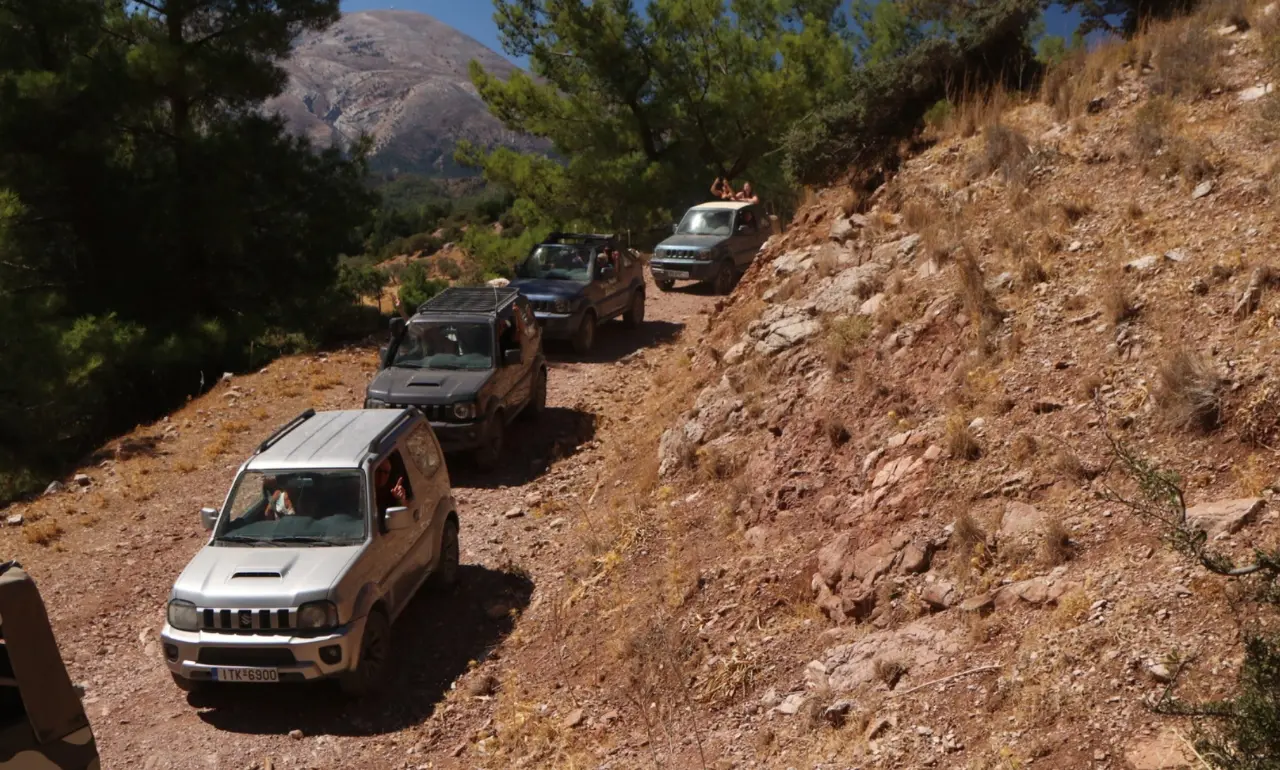 Jeep safari, Rodos