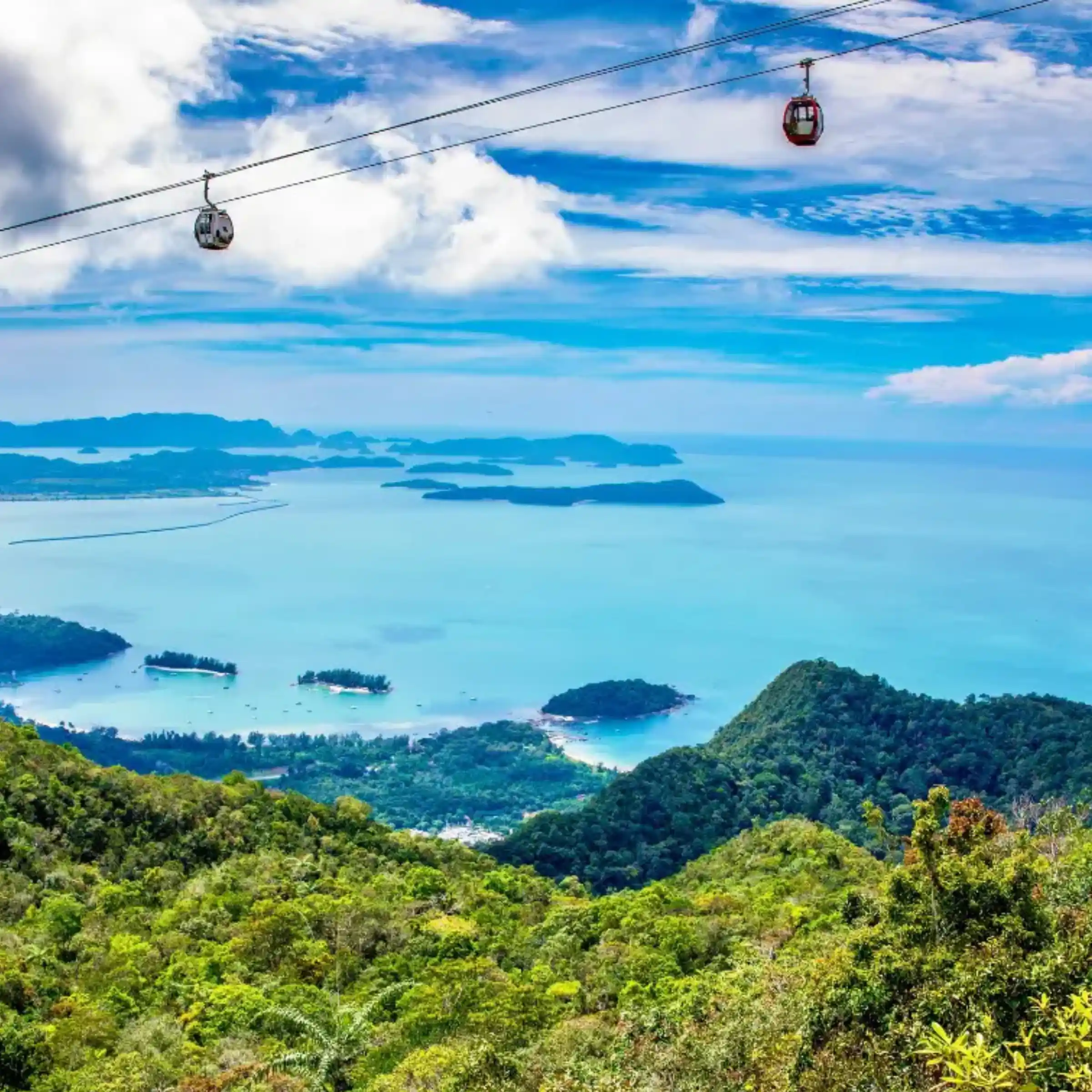 Kolejka liniowa na most, Langkawi