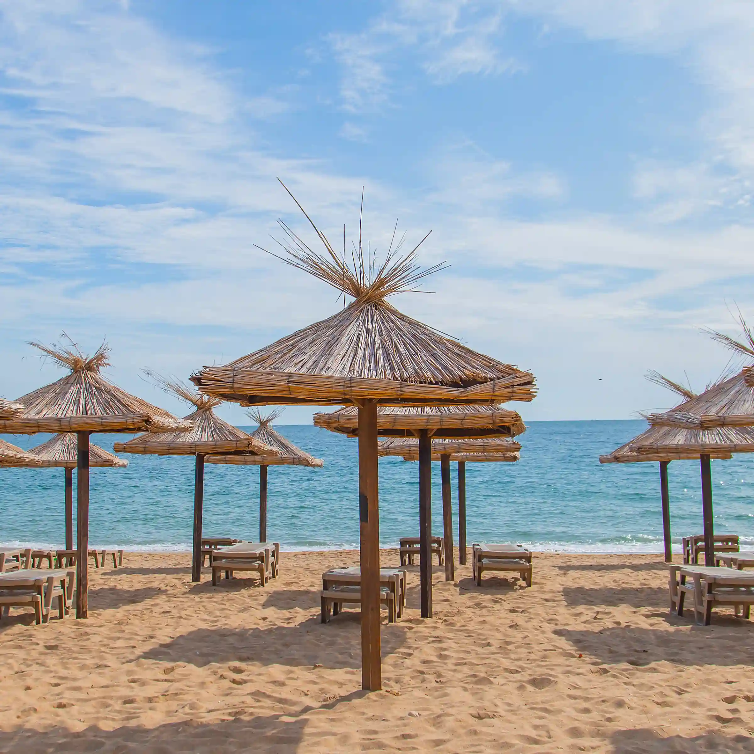 Złote Piaski - plaża w Bułgarii