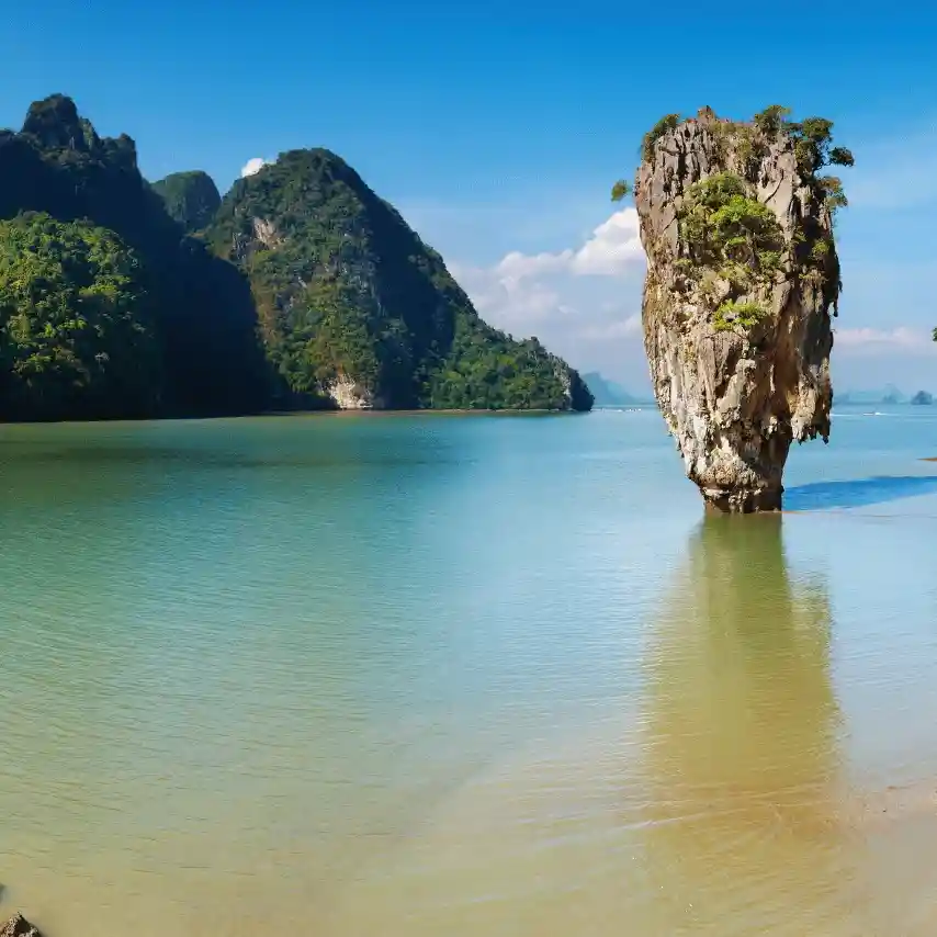 Wyspa Phang Nga w Tajlandii