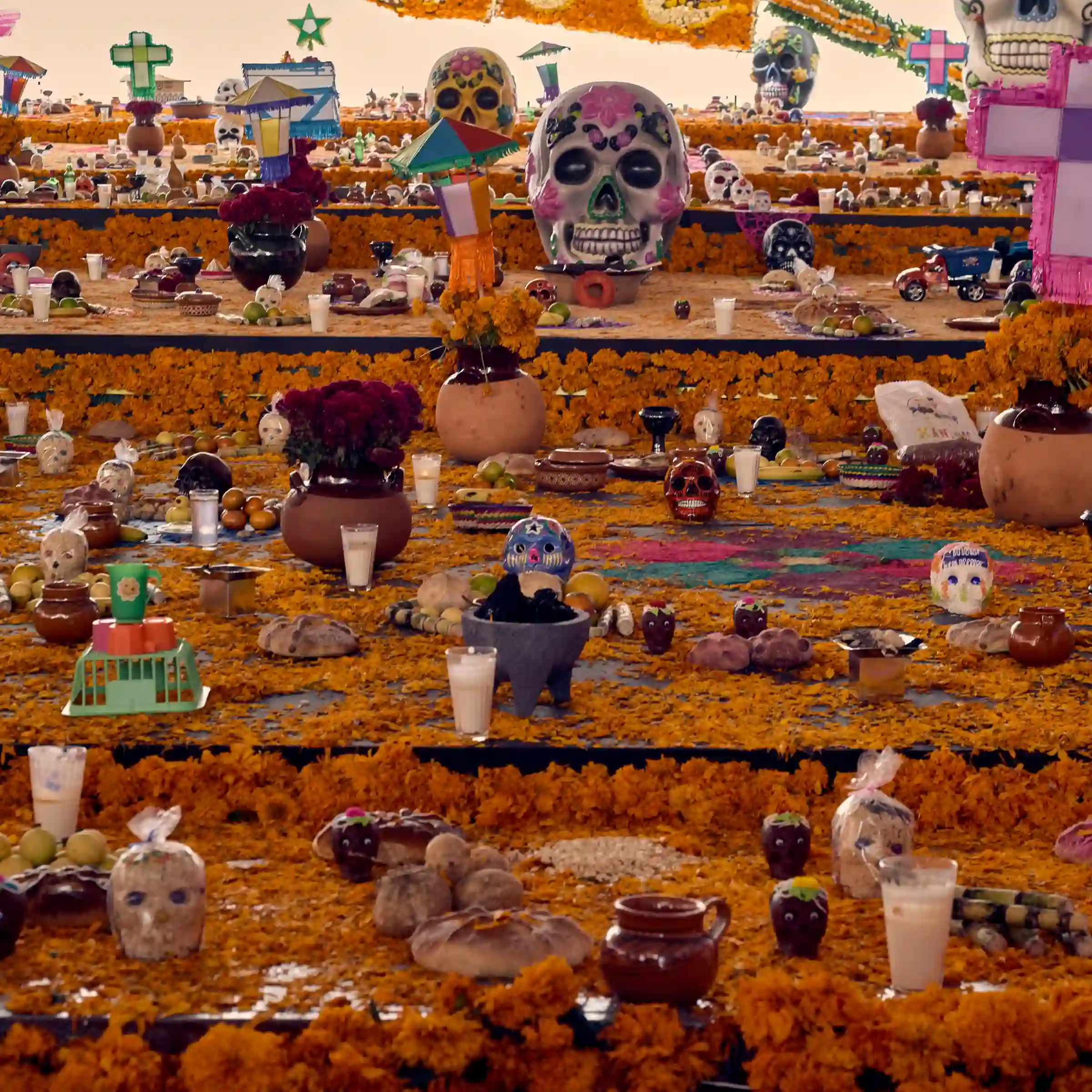 Czaski z okazji Día de los Muertos