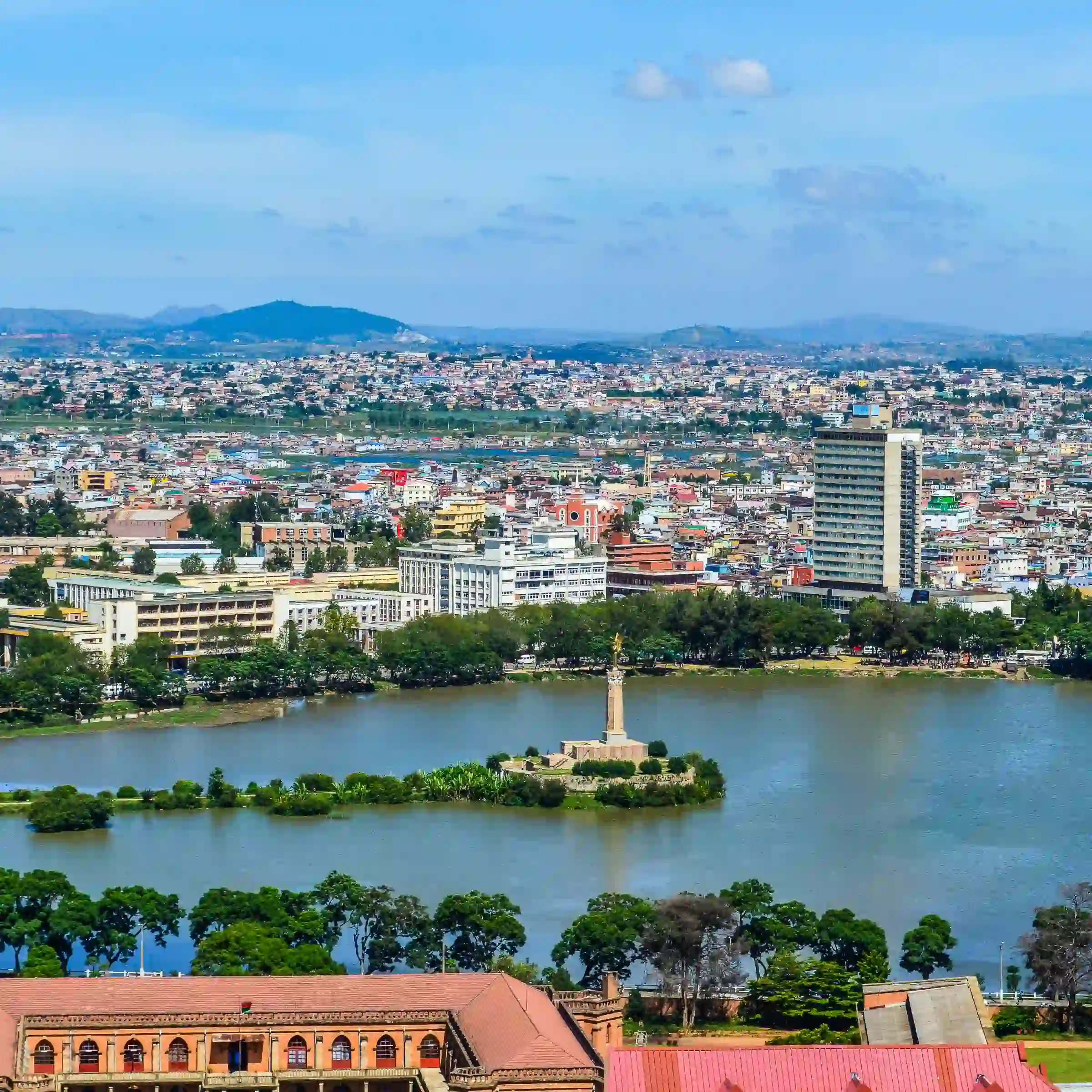 Widok na stolicę Madagaksaru