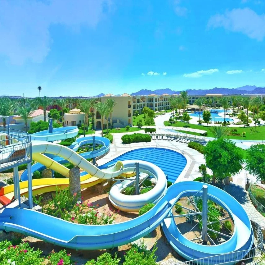 Aquapark w Jaz Mirabel Beach, Sharm El Sheikh, Egipt Aquapark w Jaz Mirabel Beach, Sharm El Sheikh, Egipt
