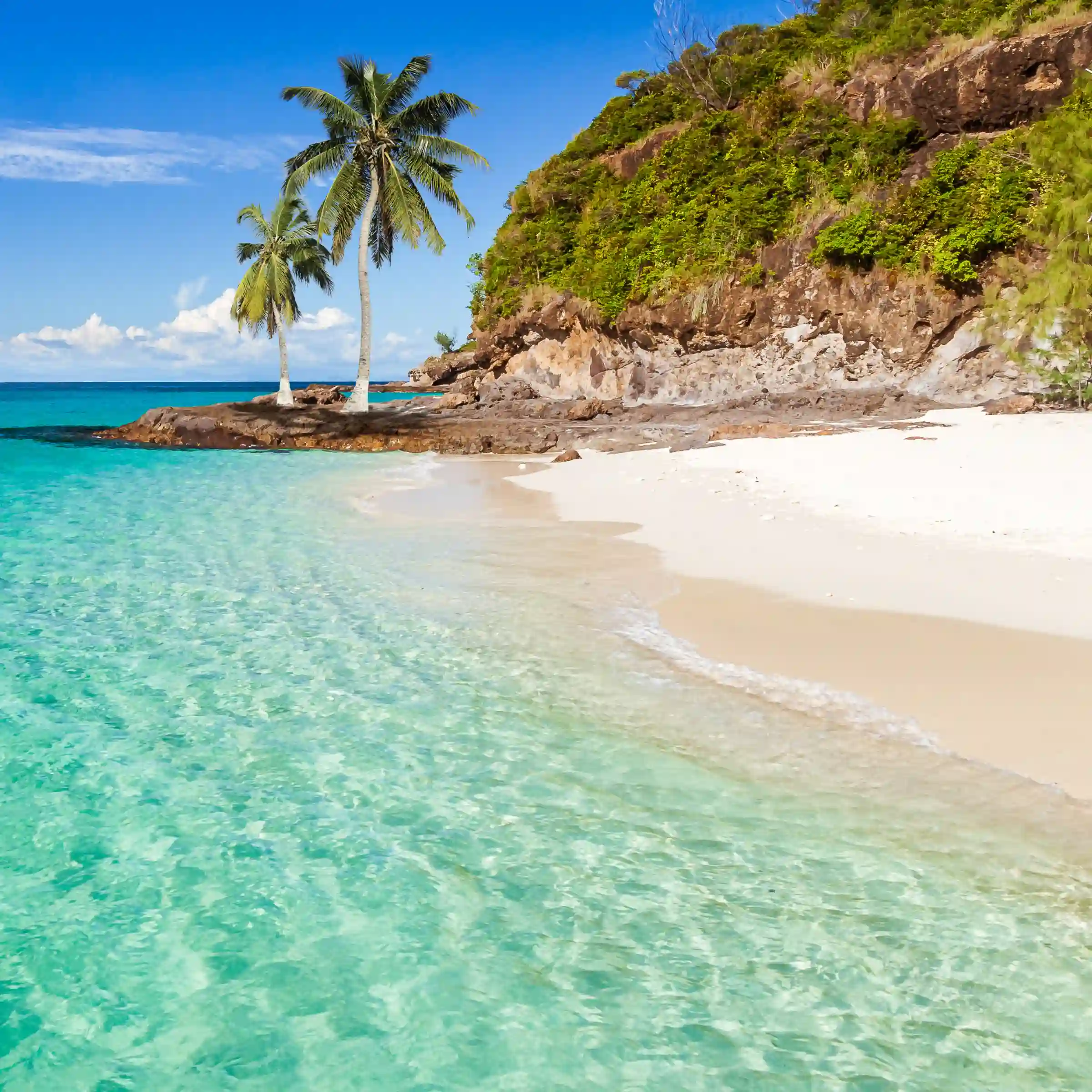 Plaża na wyspie Tsarabanjina, Madagaskar